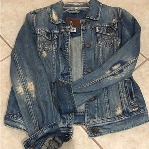 Abercrombie blue jean jacket